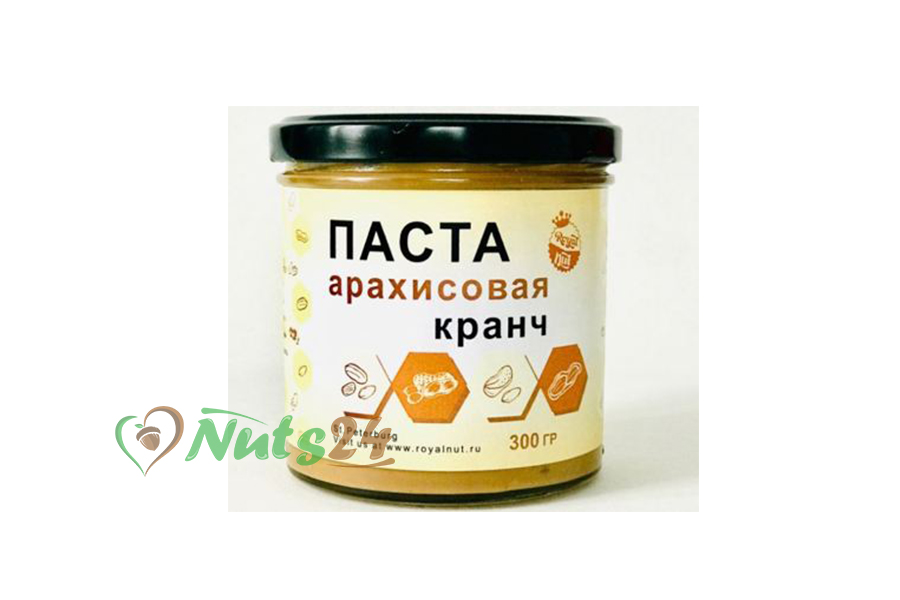 Паста кранч арахисовая 300 гр