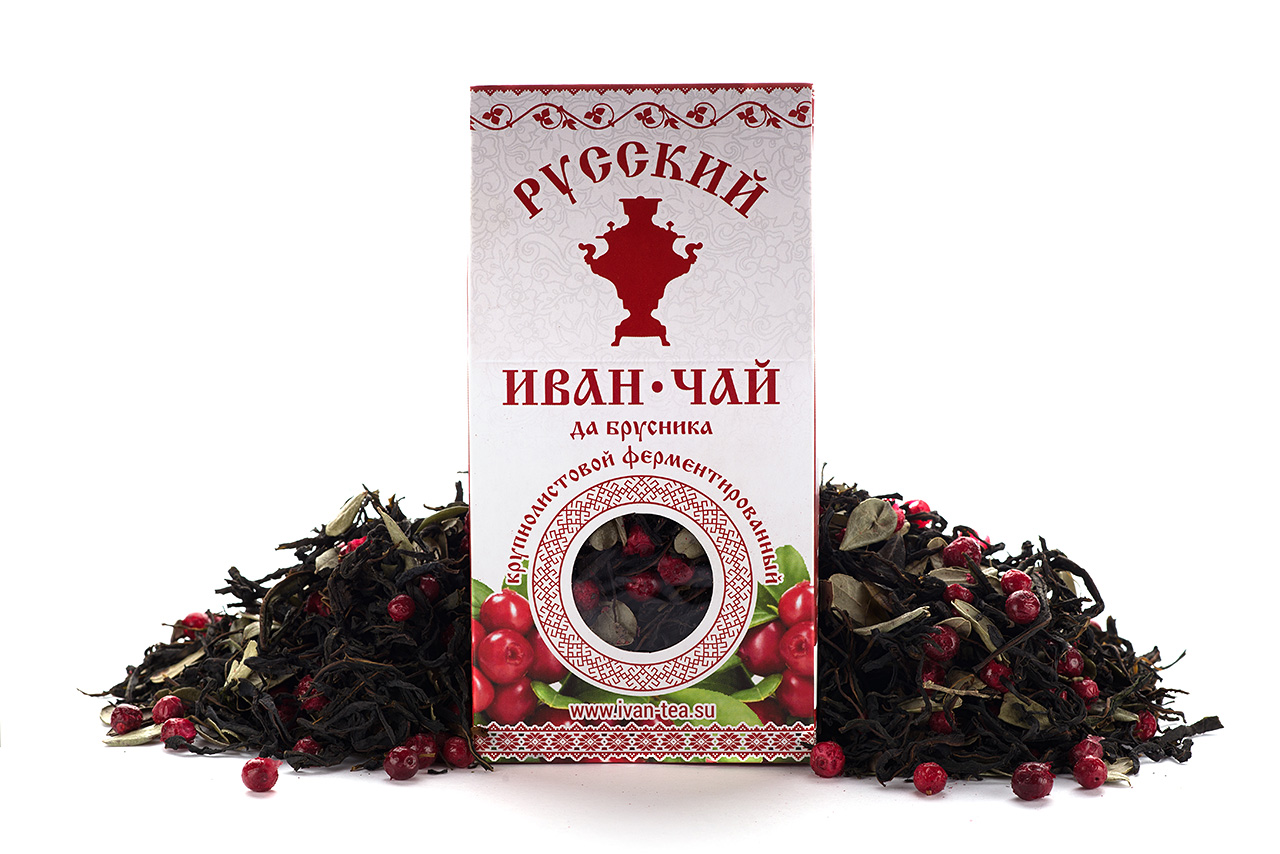 Чай Иван-чай брусника 50 гр.