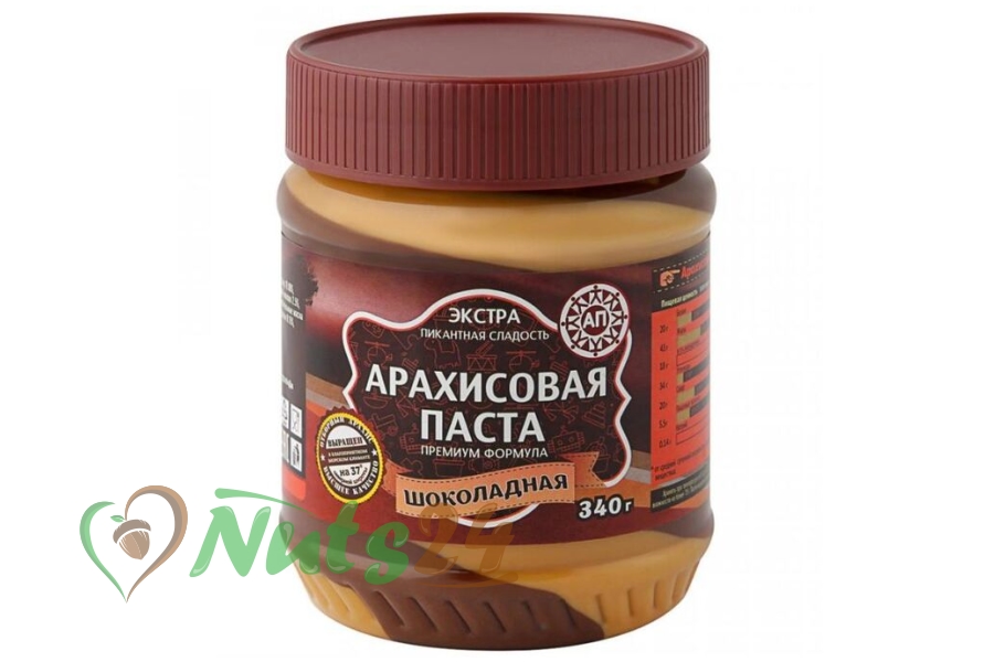Паста шоколадная арахисовая 340 гр