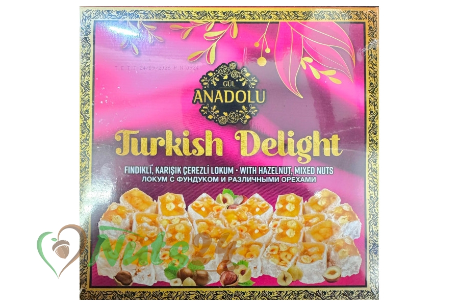 Лукум турецкий с фундуком   "ANADOLU" 500 гр