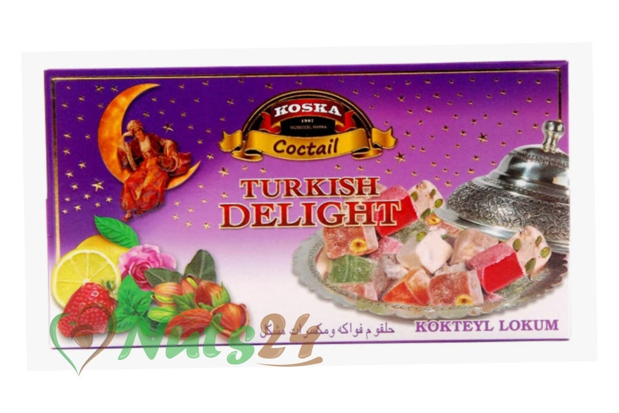 Лукум турецкий ассорти фруктово-ореховое "Koska" 125 гр 